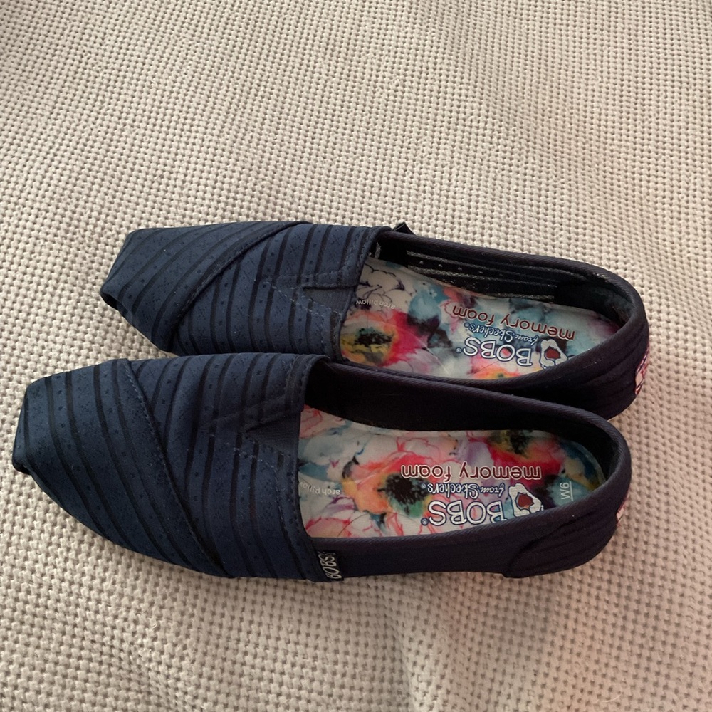 BOBS from Skechers Navy Sneakers